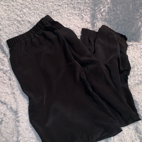 TOPSHOP Formal Jogger Pants NWT Black 14 / 40 - Picture 2 of 7